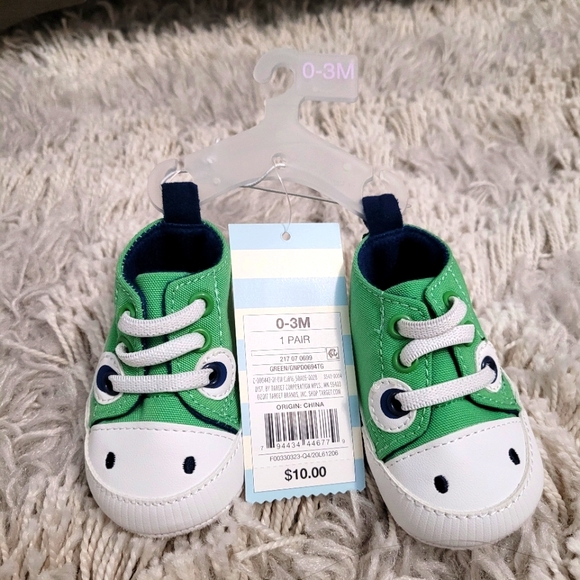 Cat & Jack Other - Cat & Jack Baby Dinosaur Shoes Sneakers
